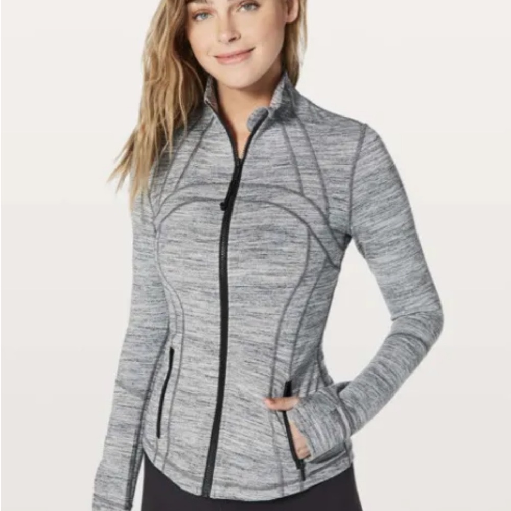 Define Jacket Space Dye Camo Seal Grey Deep Coal size 10